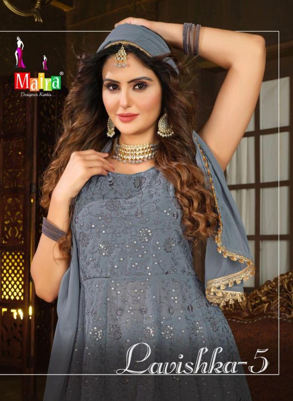 Maira Lavisha Vol 5 Georgette Designer Readymade Suit